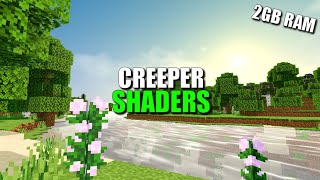 🌿Creeper Shaders RC6 para Minecraft PE 119 e 118 for Medium and Devices [upl. by Bullard]