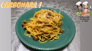 PASTA ALLA CARBONARA [upl. by Marillin]