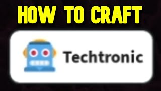 Drag to Combine  How to Make a Techtronic Roblox [upl. by Ilohcin839]