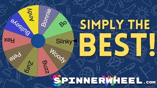 SpinnerWheelcom  The BEST Spinner Wheel on the Internet [upl. by Cyndy]