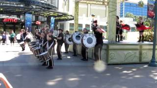 The Last Regiment of Syncopated Drummers  Downtown Disney 82412 330pm [upl. by Feucht]