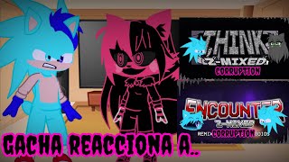 Gacha  reaccionan a ZMIXED corruption [upl. by Lekkim]