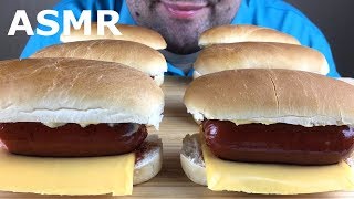 ASMR SAUSAGE SANDWICHES WITH CHEESE Eating Sounds Mukbang NO TALKING [upl. by Portugal]