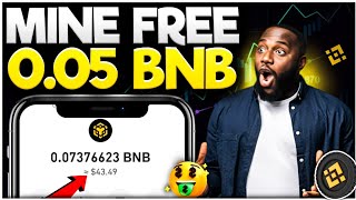 FREE 005 BNB 💰 Free Bnb Mining Site On Trust Wallet  Free Bnb miner [upl. by Novar]