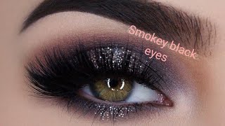 Soft smokey eyes makeup for black dress  soft and nude eyes makeup [upl. by Tonie]