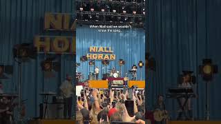 Niall Horan Surprises Crowd With This Song 😭 [upl. by Carie]