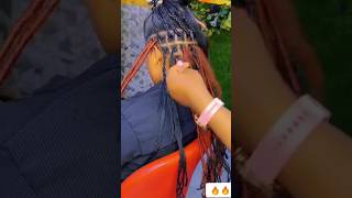 How to faux locseasysimpleprotective hairstyle [upl. by Enilaf468]