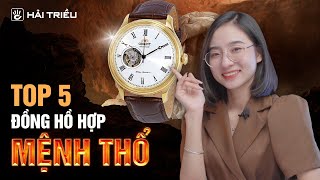 Mệnh Thổ đeo đồng hồ màu gì  Mệnh Thổ hợp màu nào [upl. by Ivey]