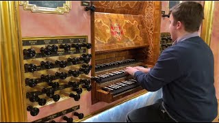 The organ of the church of St Elisabeth in Wrocław  Hubert Trojanek [upl. by Rafaello]