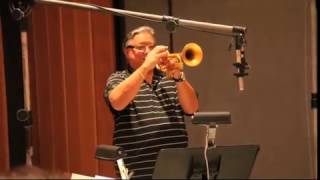 Arturo Sandoval at Capitol Studios in Hollywood using a Royer R122 ribbon microphone [upl. by Elleniad]