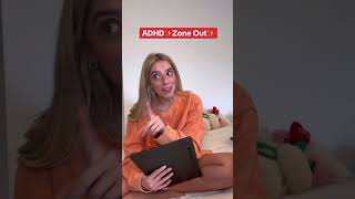 ADHD zone out shorts adhd [upl. by Arabela952]