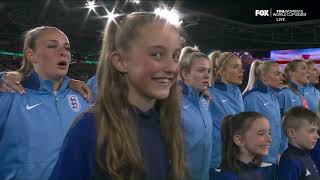 National Anthem of England  FIFA Womens World Cup [upl. by Qifahs98]