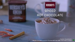 HERSHEYS Spiced Hot Chocolate  100 Recipes With HERSHEYS Syrup [upl. by Otrebile153]