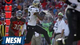 Saints Wide Receivers Face Test Against Patriots Cornerbacks [upl. by Adnawaj]