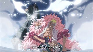 Aokiji saves Vice admiral smoker from Doflamingo with coldest AraAra One piece Eng sub [upl. by Schouten]