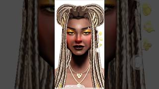 Townie Makeover Sims 4 thesims4 sims4game sims4cc sims4cas [upl. by Buckley]