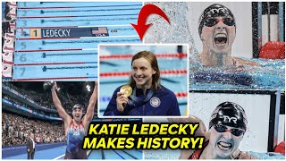 Katie Ledecky’s 1500meter Olympics domination forced NBC to change camera angles [upl. by Hnid]