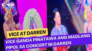 Vice Ganda pinasaya ang Madlang Pipol sa sold out concert ni Darren Espanto [upl. by Ekaterina]