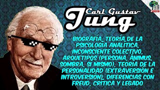 CARL GUSTAV JUNG Padre de la Psicología Analítica TODA SU TEORÍA RESUMIDA FÁCIL PSICOANÁLISIS [upl. by Aioj]