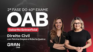 2Âª Fase 40Âº Exame OAB  Gabarito Extraoficial de Direito Civil [upl. by Corbet691]