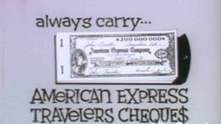 UPA Animation American Express Travelers Cheques amex [upl. by Zoller]