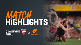 AFL Highlights QF v Swans [upl. by Gwendolyn]