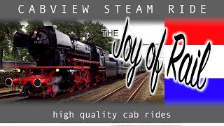 VSM Apeldoorn  Eerbeek CABVIEW HOLLAND STEAM Veluwsche Stoomtrein Maatschappij 25okt 2018 [upl. by Kawasaki925]