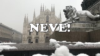 Neve Milano e Torino importante aggiornamento [upl. by Neersan]