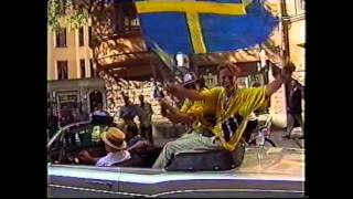 Fotbolls VM USA 1994 Sveriges Brons Hjältar Hemkomst och Hyllningar Rålambshovsparken [upl. by Ycats]