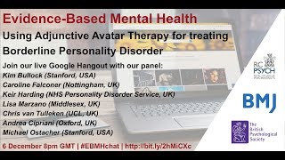 Using Adjunctive Avatar Therapy for Treatment of Borderline Personality Disorder [upl. by Lew]