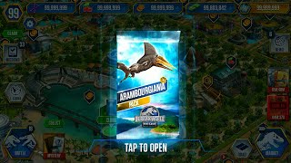 ARAMBOURGIANIA PACK TOURNAMENT ARAMBOURGIANIA  JURASSIC WORLD THE GAME [upl. by Yajiv]