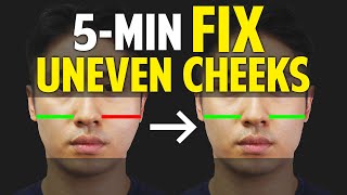 Yoga for Asymmetrical Face  Face Yoga for Symmetry  Fit Tak [upl. by Melvyn503]