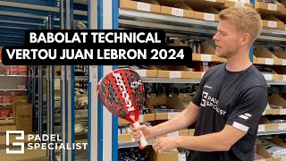 Babolat Technical Vertuo Juan Lebron 2024 Test amp Guide [upl. by Bundy]