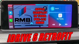 OEM IDRIVE 6 RETROFIT BMW F30  APPLE CARPLAY  REVIEW amp INSTALL  NBT EVO  PRELCI [upl. by Bunce16]