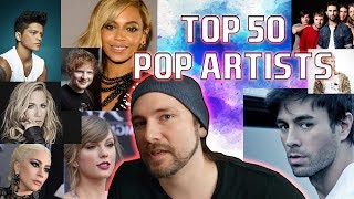 Metalhead Reviews 50 BEST Pop Artists  Mike The Music Snob Reacts [upl. by Narton]