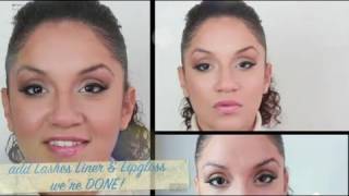 Jennifer Lopez Maquillaje Light Skin Makeup Tutorial [upl. by Nellie]