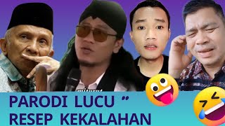 PARODI LUCU quot RESEP KEKALAHAN DARI MBAH AMIN 😀 😅 😂 🤣 🤣 [upl. by Aoniak465]