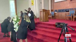 THE FUNERAL SERVICE OF WILLIAM B SCOTT AT THE GROVETON BAPTIST CHURCH IN ALEXANDRIA VA USA [upl. by Minnie]