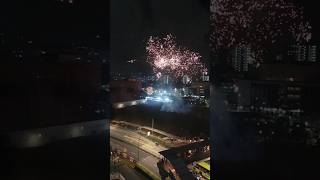 SINGAPORE FIREWORKS 🇸🇬 reels happybirthdaySingapore  viral [upl. by Lipscomb]