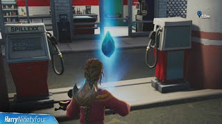 Collect Gem Fragments at Gas Stations All Locations  Fortnite [upl. by Eugene548]