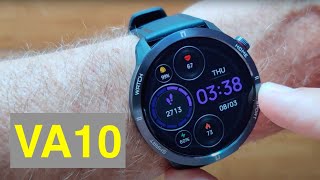 VALDUS VA10 AlwaysOn AMOLED IP68 BT52 Calling Thin Dress Sports Smartwatch Unboxing amp 1st Look [upl. by Nedmac]