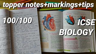 15 my ICSE Class 10 Biology Notes  Textbook Markings [upl. by Iliak]