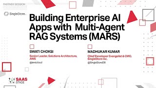 Building Enterprise AI Apps with MultiAgent RAG Systems MARS  TechCrunch Disrupt 2024 [upl. by Koerlin540]