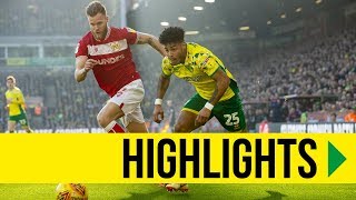 HIGHLIGHTS Norwich City 32 Bristol City [upl. by Munson]