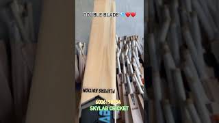 Double blade bat💎 cricket batfactorymumbai cricketfan youtubeshorts cricketlover trending [upl. by Ile875]