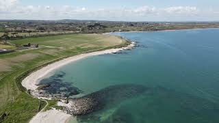 Gormanston Beach Drone 4k [upl. by Innoc]