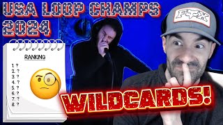 Watching and Ranking USA BEATBOX CHAMPIONSHIPS 2024 LOOPSTATION WILDCARDS [upl. by Gaylene]