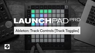 Ableton Track Controls Track Toggles  Launchpad Pro  Novation [upl. by Elson]