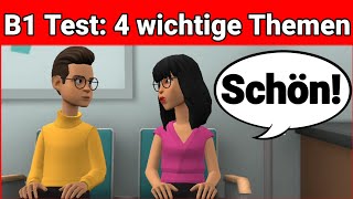 Mündliche Prüfung Deutsch B1  Gemeinsam etwas planenDialog  4 wichtige Themen  sprechen Teil 3 [upl. by Ecyak66]