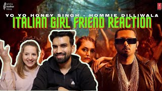 Shor Machega Song Reaction  Italian Girl Friend Reaction  Yo Yo Honey Singh  Mumbai Saga [upl. by Dagnah]